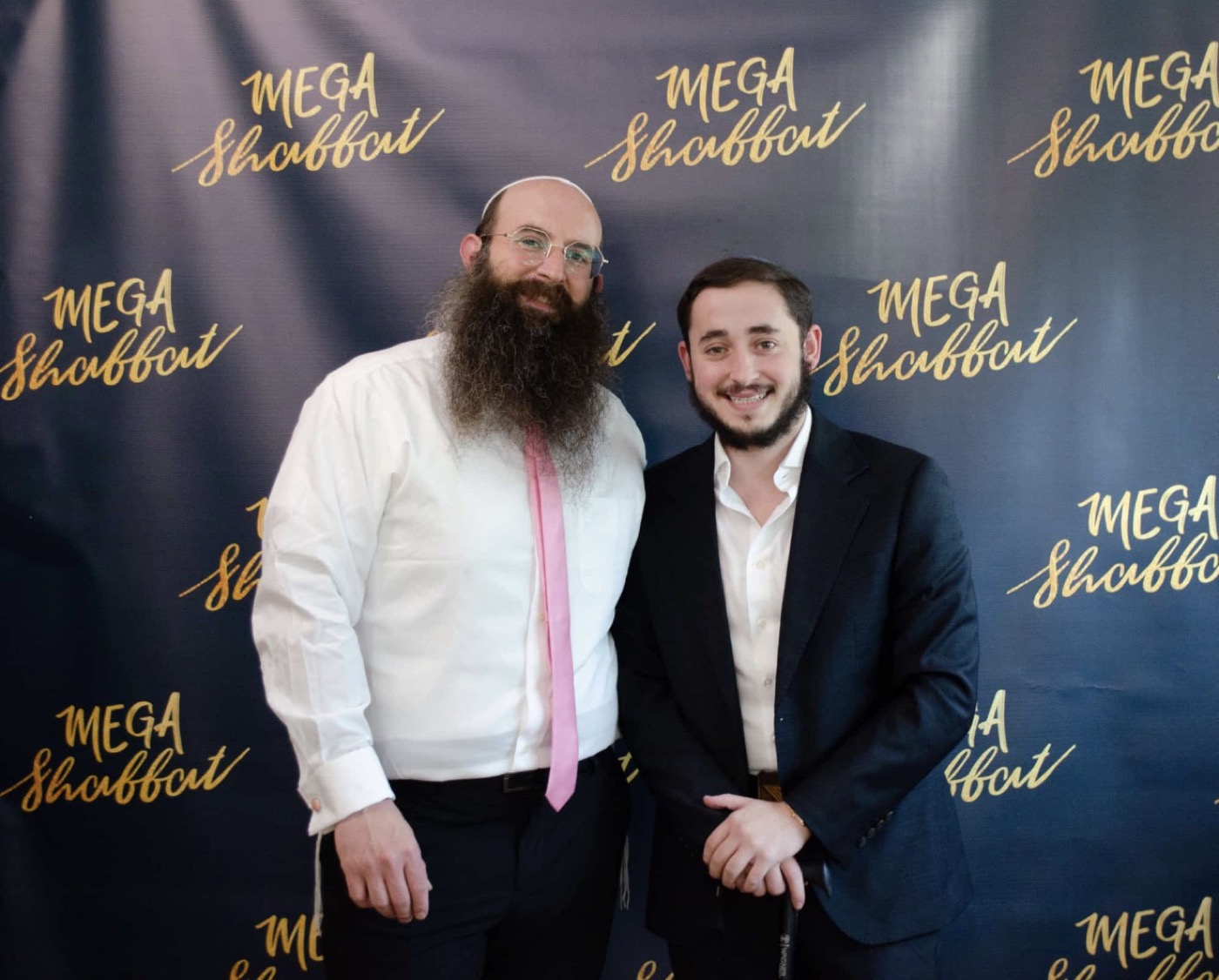 Backstage at MEGA Shabbat