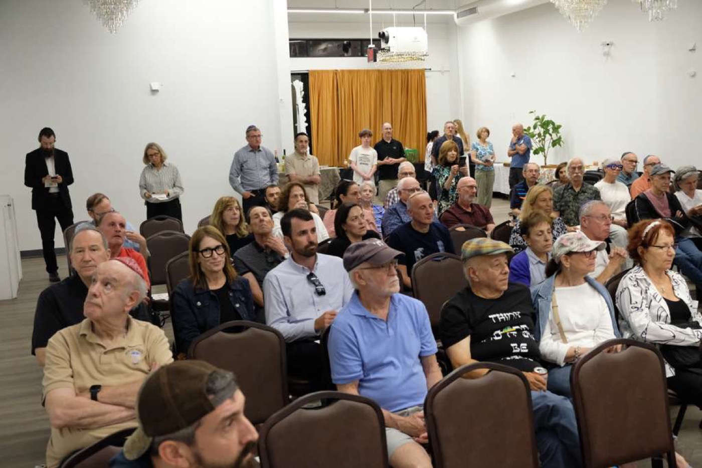 Full ballroom audience